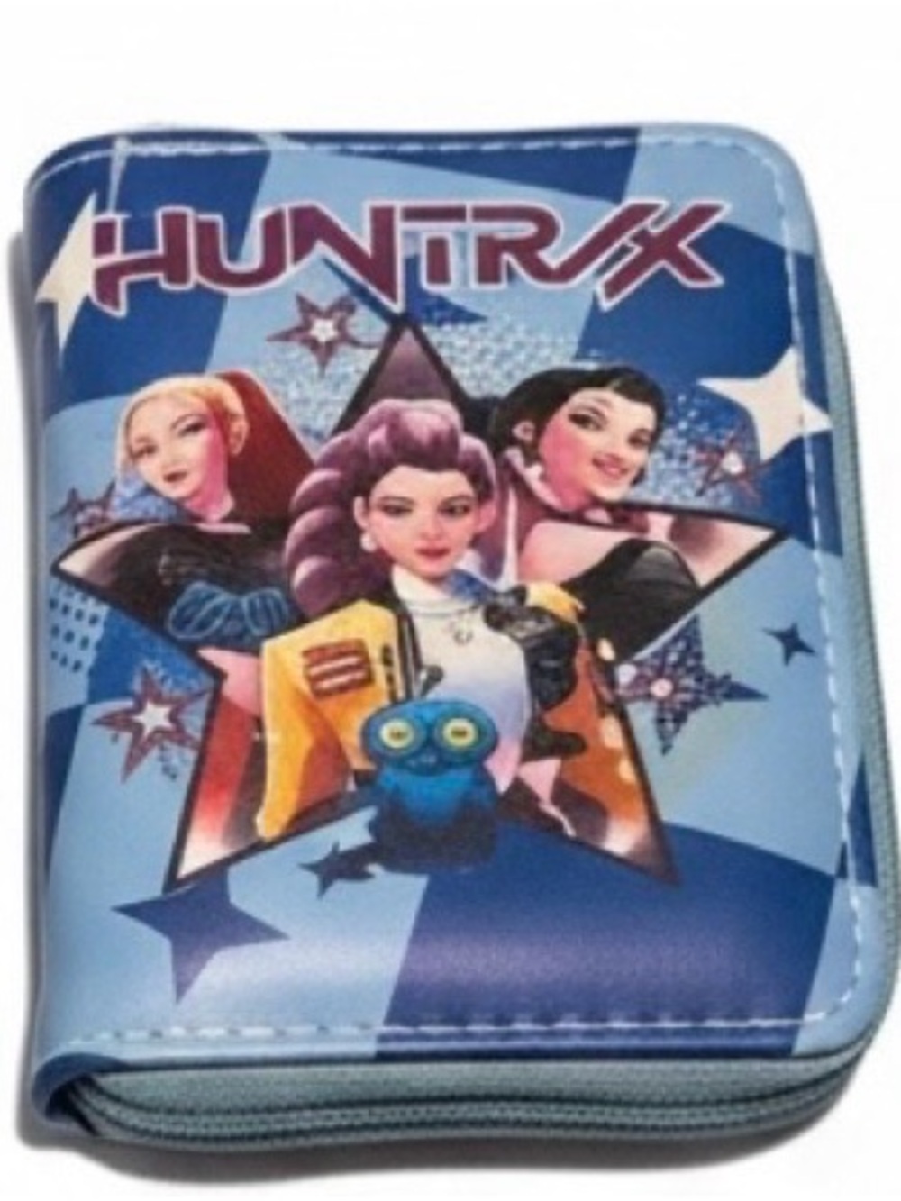 New/ Wrapped K-Pop Demon Hunters Huntrix Full Zip Wallet Gift Rumi Zoey Mira